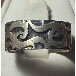 Vintage sterling silver ring sz 11